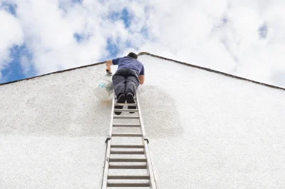 Peinture extérieure à Pierre-Levée — façades et ravalement